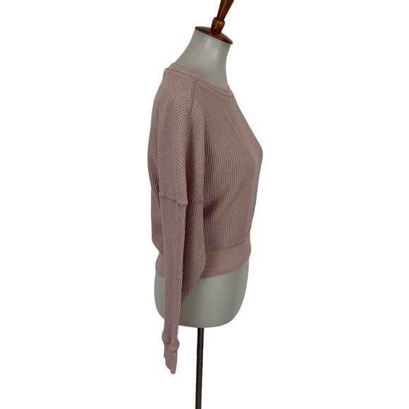 Out From Under Urban Outfitters Sweater XS Pink Knit Soft Cozy Cottagecore - Picture 2 of 6